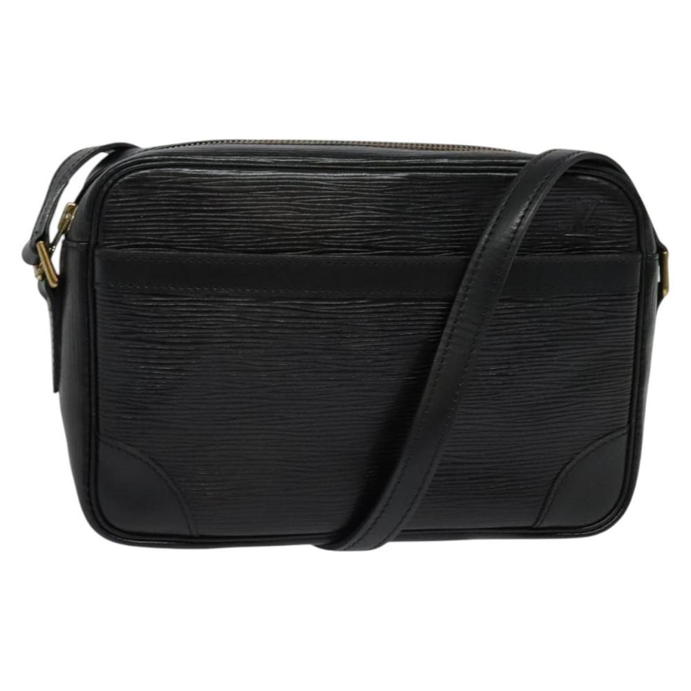 LOUIS VUITTON Epi Trocadero 23 Shoulder Bag Black M52302 LV Auth 132696